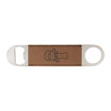Load image into Gallery viewer, Personalized Leather Bottle Opener