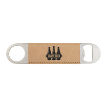 Load image into Gallery viewer, Personalized Leather Bottle Opener