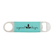 Load image into Gallery viewer, Personalized Leather Bottle Opener