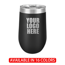 Load image into Gallery viewer, Insulated Personalized Wine Tumbler (16oz)