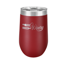 Load image into Gallery viewer, Insulated Personalized Wine Tumbler (16oz)
