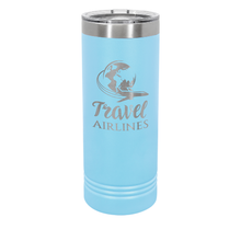 Load image into Gallery viewer, Insulated Personalized Skinny Tumbler (22oz)