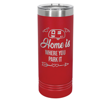 Load image into Gallery viewer, Insulated Personalized Skinny Tumbler (22oz)