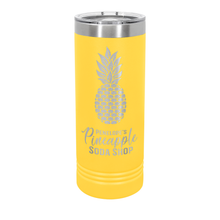Load image into Gallery viewer, Insulated Personalized Skinny Tumbler (22oz)