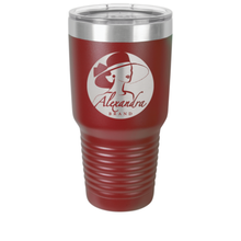 Load image into Gallery viewer, Insulated Personalized Ringneck Tumbler (30oz)