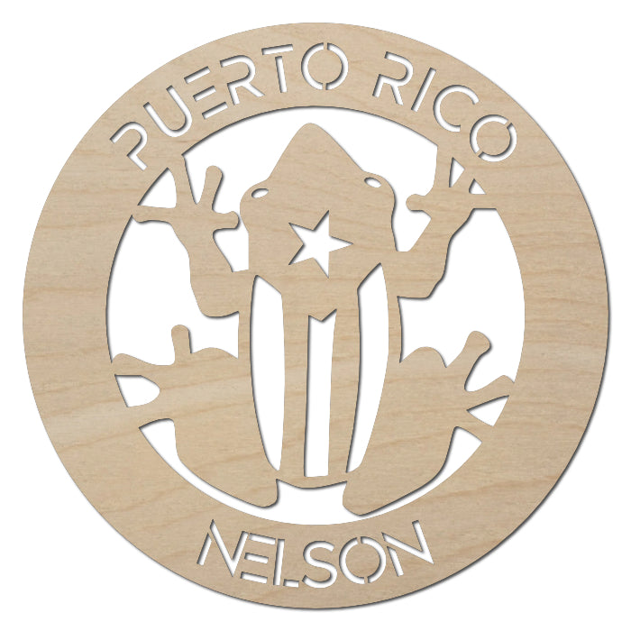 Puerto Rico Coqui Wall Art