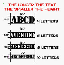 Load image into Gallery viewer, Custom Stencil - STENCIL font
